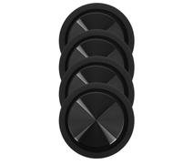 SEWACC Membrana Vibratoria Pasiva para Altavoz de Coche 65° CD 4 Piezas Diafragma de Graves para Subwoofer y Altavoz de Audio Placa de Diafragma de Woofer para Mejora Acústica en