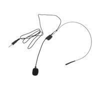 SEWACC Micrófono Cable de Condensador para Diadema Conector de 35 MM Micrófono Montado Cabeza Amplificador de Voz Integrado Compatible Altavoces y Dispositivos Auxiliares Color