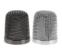 SEWACC Micrófono Inalámbrico de Metal con Cubierta de Malla Reemplazo de Cabezal de Micrófono Rejilla de Malla para Grabación y Presentaciones Compatible con Ys