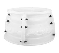 SEWACC Molde de Concreto para Base de Columna Romana Molde Duradero Reutilizable para Modelismo y Decoración de Columnas Plástico Resistente para Bricolaje y Restauración de Estructuras