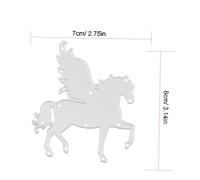SEWACC Molde De Cuchillo De Metal Troqueles Para Hacer Tarjetas Cortando Morir Cortador Cortes Troqueles De Corte Troquelado Shape Fabricación De Tarjetas Matrices Acero De Alto