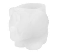 SEWACC Molde de Silicona para Manualidades Forma de Flexible y Seguro para Almacenamiento de Esponjas de Maquillaje y Decoración Diy Compatible Cera