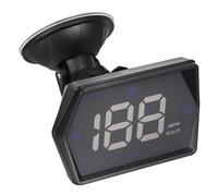 SEWACC Monitor de para Coche con Pantalla LCD Multifunción Inclinómetro Digital y Proyección Compatible con Camiones Motos y Vehículos Integración GPS para Navegación y Conducción