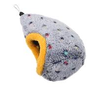 SEWACC Nido de Pájaro Aislado de Forma Ovalada Caseta para Cría de Pájaros Cama Cálida para Periquitos para Invierno Nido Cálido