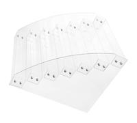 SEWACC Organizador Acrílico Para Esmaltes y Pintalabios Resistente Transparente y Multiusos Para Tocador y Mostrador De Hogar o Tienda