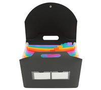 SEWACC Organizador de Carpetas para Documentos Cierre Seguro y Estructura Expandible Adecuado para Gestión de Archivos en Espacios Reducidos