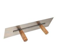 SEWACC Paleta de Acabado para Hormigón con Mango de Herramienta Manual para Enlucido y Alisado de Paredes Paleta Extendida para Proyectos de Albañilería y Pintura Uso Profesional y