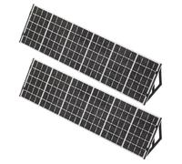 SEWACC Panel Solar en Miniatura Negro de Pla para Maquetas Arquitectónicas y Trenes, 2 Piezas Durabilidad y Estética Decorativa Adecuado para Proyectos Educativos y DIY