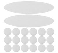 SEWACC Papel de Filtro para Inseminación Artificial Porcina 100 Unidades Redondas Papel Resistente y Liso para Filtrado de Suministros para Cría de Cerdos Filtro Práctico y Seguro