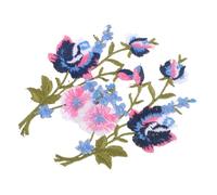 SEWACC Parche Bordado de Flores para Ropa Apliques Bohemios Resistente y Decorativo para Sombreros y Bolsos para Proyectos DIY