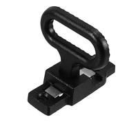 SEWACC Paso Plegable Antideslizante para Remolque Barco y Tractor Accesorio Resistente de Acero Negro Instalación Fácil con Accesorios Incluidos Diseño Compacto Ahorro de para Vehículos