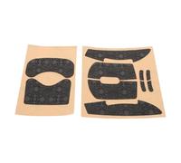 SEWACC Pegatinas Antideslizantes para Ratón Negro Cubierta Completa - Cinta Adhesiva para Agarre de Ratón Gaming Resistente al Sudor Compatible Ratones Inalámbricos Accesorio para