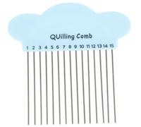 SEWACC Peine de Quilling Diy Herramienta de Manualidades y Accesorio Portátil para Quilling para Amantes del Arte Color Aleatorio