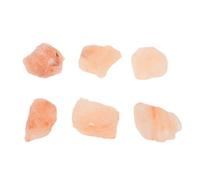 SEWACC Piedras de Sal Natural de Montaña Rosa para Decoración y Aromaterapia Cristales de Sal Cristalina 2-4 CM 1 Kg para Lámparas y Relleno de Cuencos