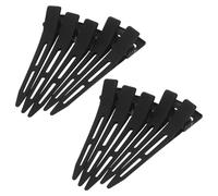 SEWACC Pinzas Cabello sin Pliegues Metálicas Pequeñas Negras 30 Unidades 6 Paquetes de 5 Clips de Cocodrilo para Peinado Maquillaje y Cuidado Diario