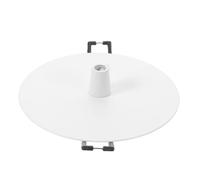 SEWACC Placa de Techo para Lámpara Colgante en Color Blanco, Metal, 55-90 | Cubierta para Luminaria de Instalación Rápida, Compatible Focos Empotrados y Bases Downlight, Minimalista