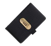 SEWACC Planificador de Ahorro con Candado de Contraseña, Carpeta Organizadora de Dinero Cocodrilo en Pu Resistente al Agua, Tamaño Compacto y Portátil para Desafíos y Gestión Financiera