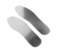 SEWACC Plantillas Inoxidable Resistentes la Perforación para Trabajo y Senderismo Plantilla Metálica Ligera y Reutilizable Protección Punción para Calzado Talla