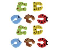 SEWACC Protector de Puerta Antipinchazos y Tope de Puerta de EVA Superficie Antideslizante, Protección para Bebés, Diseño de Dibujos Animados, Adecuado para Seguridad Estilo Aleatorio