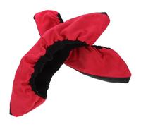 SEWACC Protectores de Cuchillas de Patinaje Rojo Talla L para Adulto | Poliéster, para Guardar y Caminar, Absorbe Agua, Ayuda a Mantener el Afilado
