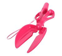 SEWACC Recogedor de Excrementos para Perros Tipo Tijera, Plástico Ligero y Duradero, Mango Ergonómico, Práctico y Portátil para Jardín y Paseo, Accesorios para Perros Color Aleatorio