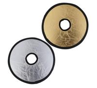 SEWACC Reflector de Luz para Fotografía Plegable y Ligero Difusor de Flash Portátil para Retrato y Macro Accesorio Compacto para Cámara Doble Cara Suaviza Sombras y Mejora Iluminación