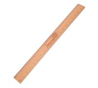 SEWACC Regla De Costura De Madera 50cm Doble Escala Herramienta De Sastrería Regla Para Medir Adecuado Para Principiantes y Profesionales Acolchado y Confección Suministros De Costura