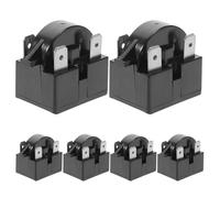 SEWACC Relé de Arranque Ptc para Refrigerador Compacto 22 Ohmios 6 Piezas, Protector Térmico para Compresor de Frigorífico y Congelador, Repuesto para Reparación de Electrodomésticos
