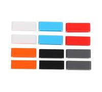 SEWACC Retenedores de Correa de Reloj de Silicona 12Pcs Soporte Ajustable para Bandas Deportivas en Negro Gris Rojo Naranja y Azul