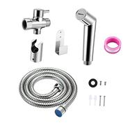 SEWACC Rociador Bidé Portátil Ajustable Cabezal Pulverizador Práctico para Multiusos para Baño y Mascotas Fácil Instalación