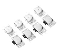 SEWACC Rodamiento Puerta Corredera Ruedas Deslizantes 4 Pares De Acero Inoxidable Para Armario Y Ventanas Con Limitador De Amortiguación Color Aleatorio