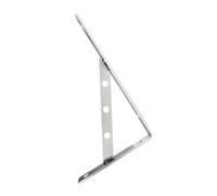 SEWACC Soporte de Estante Inoxidable de 12 Pulgadas Resistente y Práctico Soporte Tipo L para Estantes para Hogar y Oficina 2 Piezas