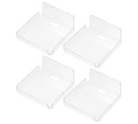 SEWACC Soporte de Montaje en Pared para Cámara Vigilancia Ñiño de Acrílico Transparente, Estable y Seguro, Repisa Pared Fácil de Usar para Cámara Vigila Bebés