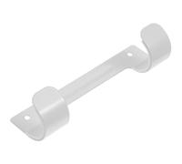 SEWACC Soporte de Pared Plegable para Tabla de Planchar Colgador Doble de Acero Resistente Gancho de Almacenamiento para Lavandería y Hogar Compatible Mayoría de Tablas de