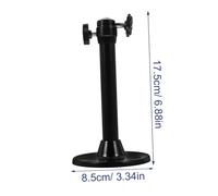 SEWACC Soporte de Techo Ajustable para Mini Proyector Base Gruesa y Tubo Accesorio para Montaje Seguro y Ángulo Regulable Compatible con Múltiples