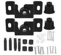 SEWACC Soporte de TV para Paneles de Yeso, Fijo para Televisores LED de 12 a 80 Pulgadas, Estructura Metálica Resistente y Compatible, Montaje Seguro para Pared sin Montantes, Adecuado