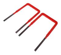 SEWACC Soporte para Escalera de Torre de Pozo de Agua Plástico y Acero al Carbono Anticorrosión 2 Piezas 12X150X250 CM Resistente para Pozos Alcantarillas y Depósitos de Agua