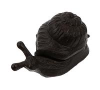 SEWACC Soporte para Llaves de Caracol de Hierro Caja de Almacenamiento para Claves Ocultas Decoración Rústica para Jardín y Hogar Práctico y Funcional