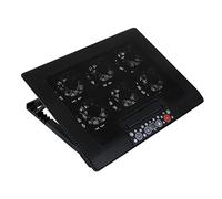 SEWACC Soporte para Portátil Ajustable con Seis Ventiladores USB Potentes Base Refrigerante Ergonómica para Disipación de Compatible con Laptops Gaming y Profesionales Diseño
