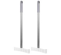 SEWACC Soportes para Carteles Portátiles de Acero Inoxidable 2piezas, Resistentes al Clima y Compatibles Ajustables para Elecciones y Protestas
