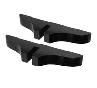 SEWACC Soportes para Separadores de Ambientes de Madera Negra Base Resistente y Engrosada para Panel Divisor Patas para Divisor Doméstico Accesorio Adecuado para Hogar y Oficina 2