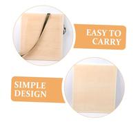 SEWACC Tablero de Dibujo de Madera para Artistas con Superficie Lisa y Correa Portátil y Resistente para y Pintura al Aire