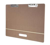 SEWACC Tablero de Dibujo Portátil para Artistas con Clip Metálico y Correa para Pintura al Aire y Clases