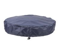 SEWACC Tapa Protectora para Cubo de 65X10 CM Funda de Tela Oxford 210D Azul Oscuro Cubierta Reutilizable para Barriles y Tanques de Exterior contra Polvo y Rayos UV