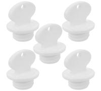 SEWACC Tapones de Plástico para Bolsas de Agua Caliente 5 Piezas Sellado Antifugas Resistente al Calor Accesorios para Reemplazo Bolsas de Agua Caliente Domésticas