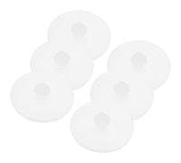 SEWACC Tapones de Silicona para Tapa de Caja Isotérmica Diámetro 15 CM 6 Piezas Almohadillas de Sellado Flexibles para Fiambrera Bento y Contenedor de Alimentos Accesorios para