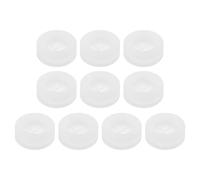 SEWACC Tapones para Agujeros de Pajita de Silicona, 10 Piezas Diseño Artesanal para Tapas de Botes y Tarros Hogar