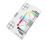 SEWACC Tarjeta de Prueba de Resolución para de 40X30 CM Adhesiva Herramienta Profesional de Calibración y Ajuste de Enfoque para Monitor y Lente CCTV