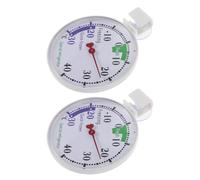 SEWACC Termómetro para Congelador y Frigorífico Diseño Portátil y Plástico Reutilizable, Accesorio de Temperatura Adecuado para Cocinas y Supermercados