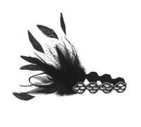 SEWACC Tocados de disfraces para mujer: Tocado para banquetes de carnaval, diadema para fiestas, decoración con plumas, para fiestas de té para niñas, diadema para eventos de bailarinas.